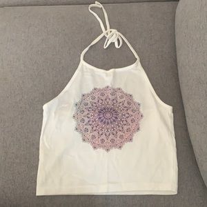 Brandy Melville Halter Crop Top